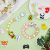 Wholesale Color Cartoon Cute Animal Theme Focal Beads 套装