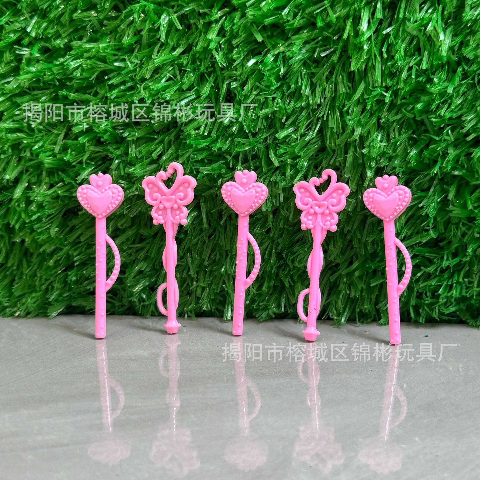 Wholesale Mini Butterfly Love Magic Wand Small Cane Doll Aessories