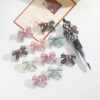 Wholesale 10pcs beaded material bow drill handmade loose beads