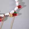 Wholesale Alien Pearl Strawberry Cherry Tassel Valentine's Day Necklace