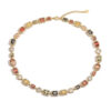 Wholesale Luxury Geometric Colored Diamond Choker Necklace