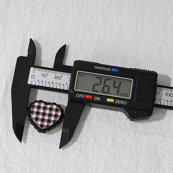 Wholesale Wavy diagonal check heart