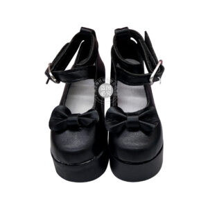 Black Butterfly Platform Shoes