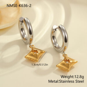 NMSE-K636-2 Candy Earrings / 18K