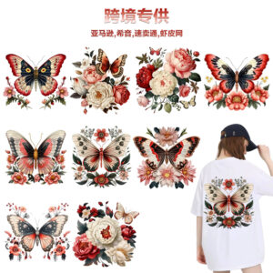 Wholesale Vintage Butterfly UV DTF Ready to Press Transfers Wraps