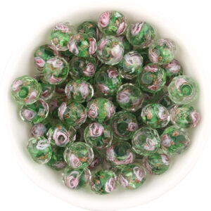Green / The diameter is about 10mm, the thickness is about 7.6mm, and the aperture is about 1.8mm.
