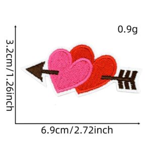 Pink couple cloth stickers 17#