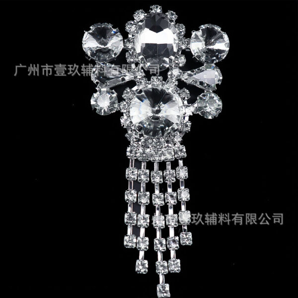 Wholesale Bow Water Diamond Crystal Chest Flower DIY Patches