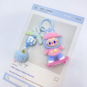 Skateboard Cloth - Pink and Blue