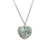 Wholesale Hollow-out Ocean Heart Glowing Necklace