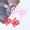O1CN01T6Afg11RB1YLvwXwV_2216398732072-0-cib Wholesale Valentine's Day Love Letter Red Pink Earrings