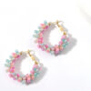 Wholesale handmade beaded earrings Bohemian fashion Joker exquisite earrings