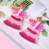 Wholesale Birthday Cake Acrylic Earrings