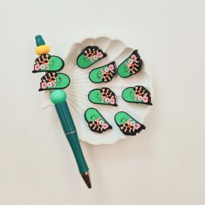 Wholesale Western Style Flower Cowboy Hat Silicone Beads