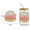Wholesale Mother's Day flower series Transparent UV DTF transfer Crystal label Cup stickers tear and paste