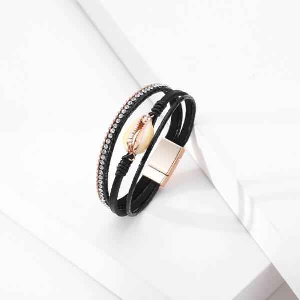 O1CN01T9fBkq1iDdSYrgPfP_2217720644379-0-cib Wholesale Bohemian-style conch multi-layer bracelet