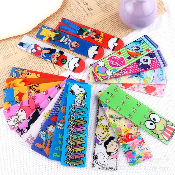 Wholesale Cartoon Animal Character Double-sided Acrylic Bookmark/Keychain