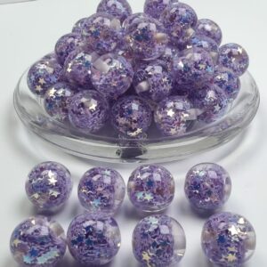 D1 / 16mm resin built-in five-pointed star ball