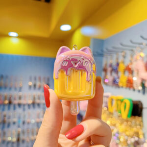 Cartoon ice cream-yellow single doll