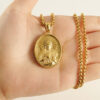 O1CN01TBlGtC1DH46BK91ds_2215542970190-0-cib Wholesale Round plaque design religious mythology rtrait pendant