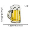 O1CN01TCSr6d2MA2wFriayf_3472229786-0-cib Wholesale Cartoon Beer Series Embroidery DIY Patches