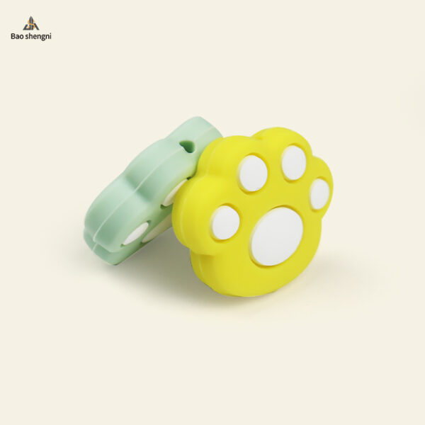 Wholesale 10PCS New Children's Handmade Baby Teether Food Grade Silicone Beads