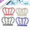 Wholesale Colorful Crown Diamond Embroidery DIY Patches