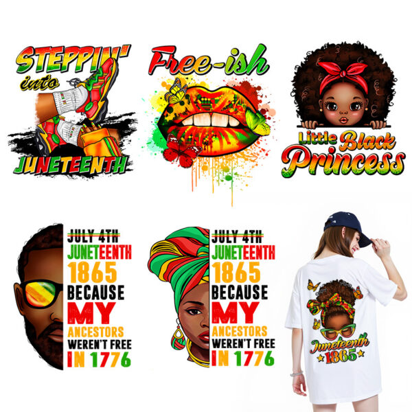 Wholesale Black June Festival UV DTF Ready to Press Transfers Wraps