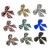Wholesale Colorful bow pattern rhinestone embroidery DIY Patches