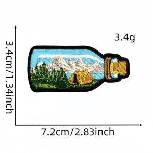 Bottle cloth sticker 9#
