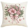 O1CN01TPkzi62BnTJyq4W5r_4183138383-0-cib Wholesale Pink Valentine's Day Pillow Cover Linen Love Letter Print