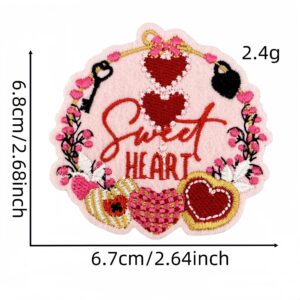 Valentine's day cloth sticker 47 #
