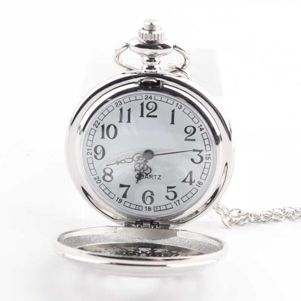 Wholesale Hollow out retro quartz watch flip top large gold pocket watch