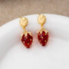 O1CN01TQwVoq1ujUOxHHilR_2215125026073-0-cib Wholesale Red three-dimensional strawberry earrings