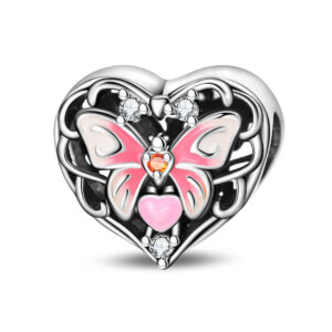 Pac1728-european butterfly beads