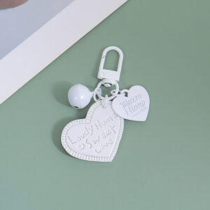 Little heart bell-white