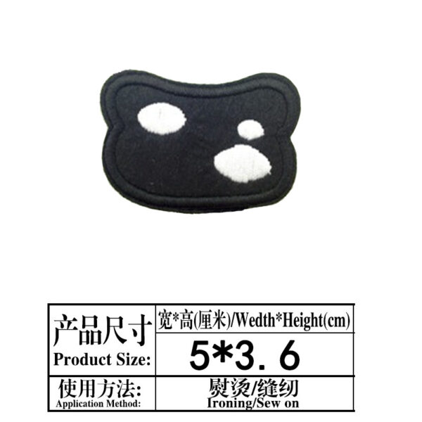 Wholesale Handmade Doll Eye Clothing Embroidery DIY Patches