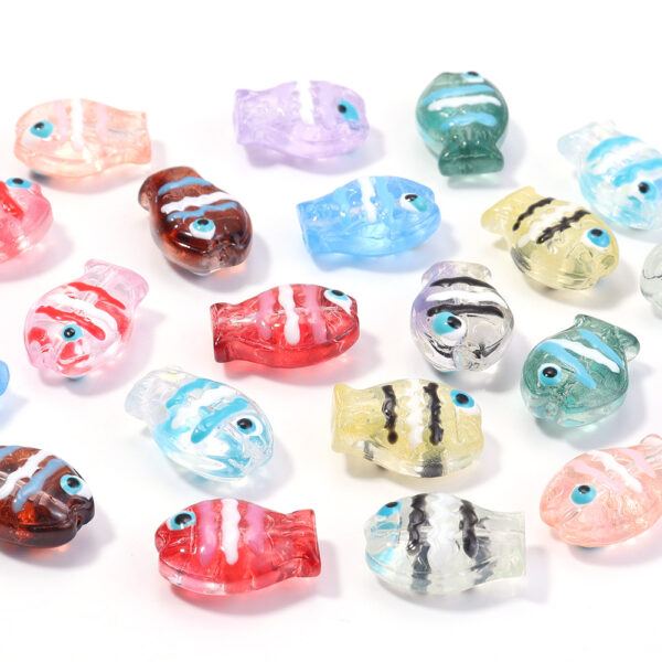 O1CN01Te6pBT2HlXJFTkV9F_2206784719191-0-cib Wholesale Ocean Cute Glass Hand-Painted Fish Beads