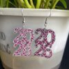 Wholesale 2026 Acrylic Digital Earrings