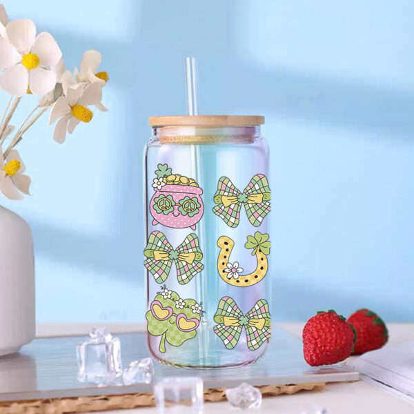 Wholesale UV Transfer Paste Glass Crystal Label Crystal Paste 16OZ UV DTF WRAPS