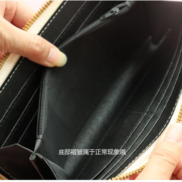Wholesale Long Wallet Arrival Cartoon Large Capacity Mobile Phone Wallet Zipper Card Bag Hand