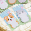 Wholesale Cute cartoon animal-shaped post-it notes