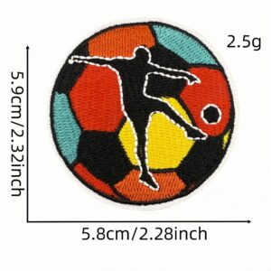 Cartoon football cloth sticker 17 #