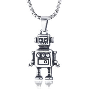 Robot + stainless steel chain