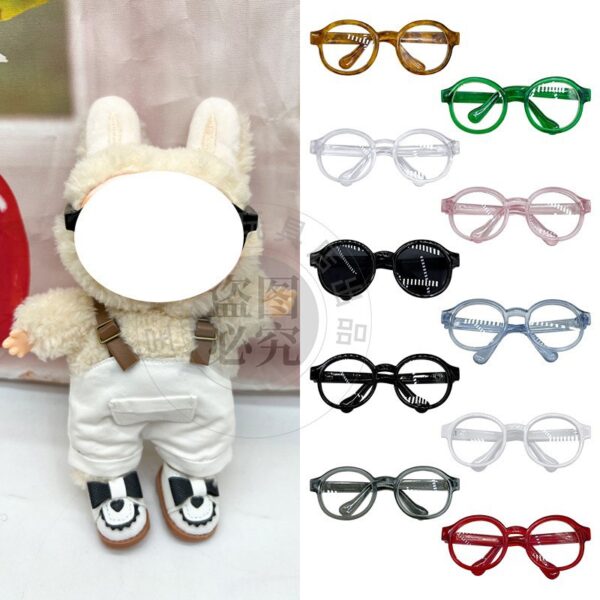 Wholesale 17cm doll with 6.5cm transparent glasses