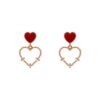 O1CN01TwOza81jEpsaJKwv9_2212072154517-0-cib Wholesale Sweet red heart-shaped earrings