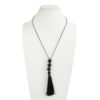 O1CN01TwRUK323kFcH8uTzW_2588757293-0-cib Wholesale Black acrylic tassel long necklace