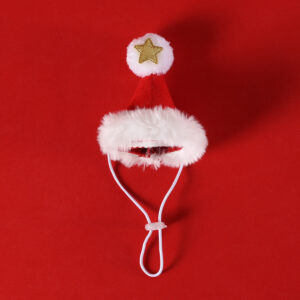 Red snowball cap