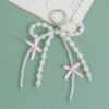 Wholesale Ribbon Bow Pendant Love Accessories Key Chain