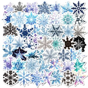 Wholesale 50pcs light-colored snowflake Christmas graffiti stickers